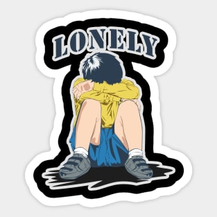 lonely Sticker